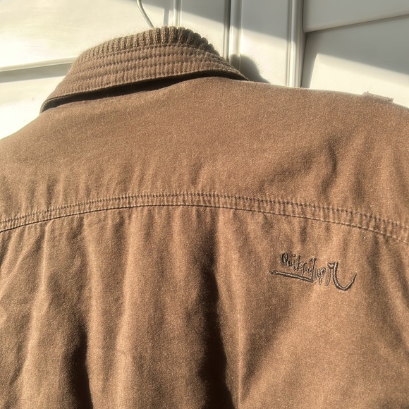 Boys Quicksilver thick lined coat. Dark brown - Picture 3 of 14